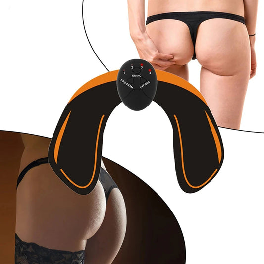 EMS Muscle Stimulator Abdominal Muscle Massager Hip Training Fitness Fat Burning Buttocks Arm Abdomen Trainer Apparatus Slimming